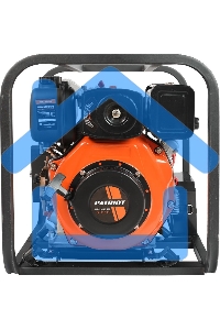 Мотопомпа PATRIOT MPD 3072 SFE4т дизель 296см3 5.7лс 75м3/ч 1200л/м глуб.8м напор25м 3'' бак3.5л