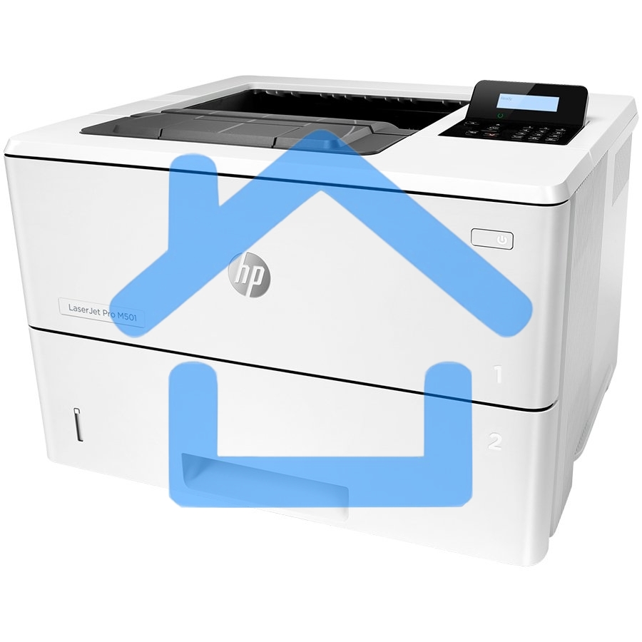 Принтер лазерный HP LaserJet Pro M501dn (J8H61A), A4, ч/б, печ. до 45 стр/мин., 600 x 600 dpi, USB, RJ-45, Air Print