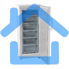 Морозильная камера Indesit DFZ 4150 белый, 204л, 6 ящиков