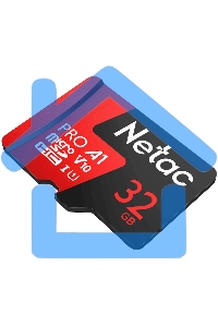 Флеш карта MicroSD card Netac P500 Extreme Pro 32Gb, retail version w/o SD adapter
