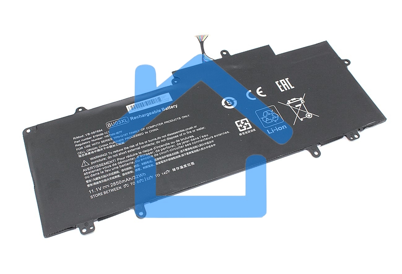 Аккумуляторная батарея для ноутбука Acer Chromebook 14 G411.1V 2850mAh OEM