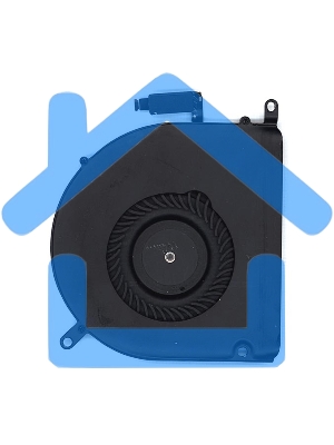 Вентилятор (кулер) для ноутбука Apple MacBook Pro Retina 15 A1398 левый (Mid 2012 Early 2013)