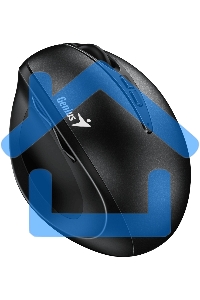 Мышь беспроводная Genius Ergo 8300S черный, 1600 dpi, радиоканал, USB, кнопки - 7