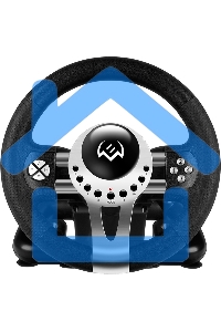 Руль SVEN GC-W700 (педали, вибро, скоба, лепестки, АКПП, D-pad, 12 кл, резин. вставки, PC/Xinput)