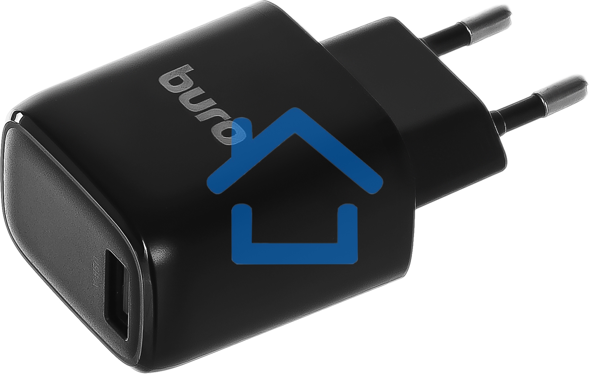 Сетевое зарядное устройство Buro BUWG1 3A QC черный