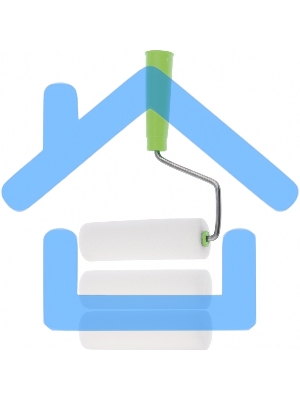 Набор: валик СИБРТЕХ ПОРОЛОН с ручкой + 2 шубки,180 мм,D валика - 42 мм80452