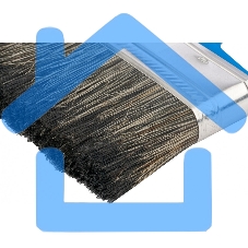 Кисть плоская Matrix для водных красок, 120х35 мм, смешанная щетина, пластиковая рукоятка 83388