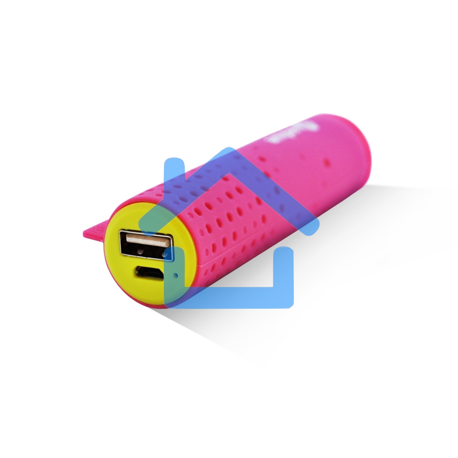 Внешняя аккумуляторная батарея Amperin AI-TUBE P 3100mAh (11Wh) розовая
