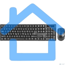 Комплект клавиатура + мышь Defender C-915 RU черный USB Беспроводной, полноразмерный