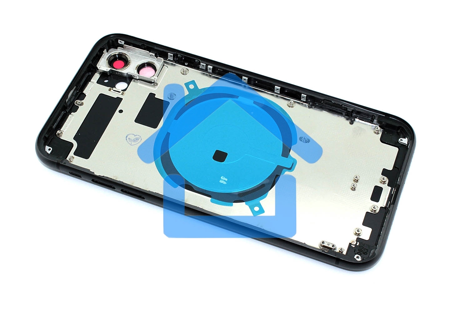 Задняя крышка (корпус) в сборе с рамкой для Apple iPhone 11 черный