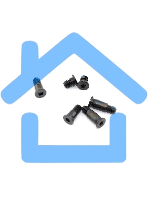 Винты нижней части корпуса серебристые для для Apple MacBook Pro 13