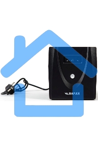 Источник питания RAPAN-UPS 1000 220В 1000ВА/600Вт меандр с АКБ 2х7А·ч интерактивный RAPAN-UPS 1000 power supply 220V 1000VA / 600W meander with battery 2x7Ah interactive