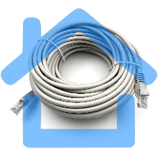 Патч-корд Buro UTP cat5E 20м серый RJ-45 (m)-RJ-45 (m)