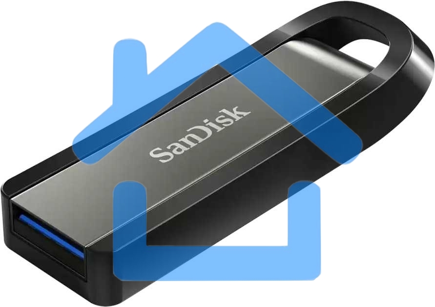Флешка USB R/W 256Gb SanDisk CZ810 Extreme GO, USB 3.2, Black