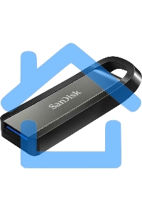 Флешка USB R/W 256 Gb SanDisk CZ810 Extreme GO, USB 3.2, черный