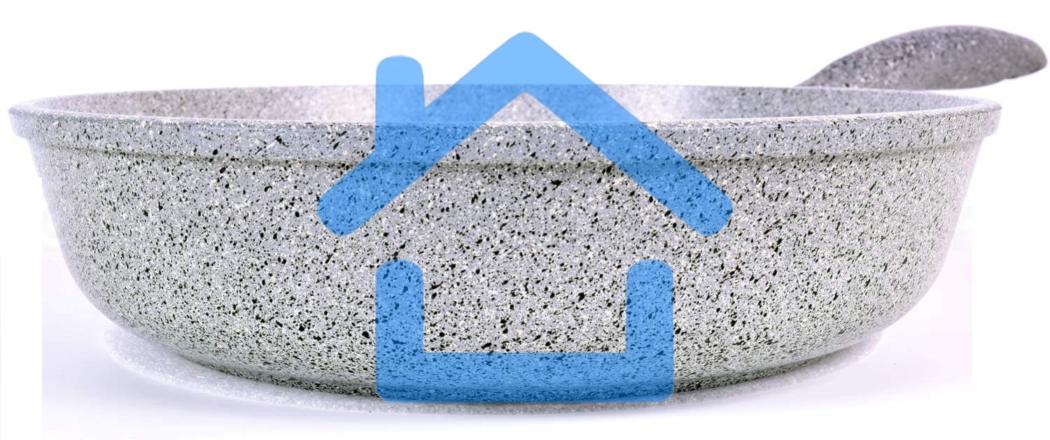 Сковорода НЕВА МЕТАЛЛ ПОСУДА 2326 Карелия д.26 Диаметр изделия: 26см. Высота бортов: 6,8см. Толщина дна: 6мм. Толщина стенок: 4мм. Диаметр дна: 18см. Цвет: натуральный природный камень. Линия 