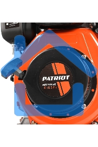 Мотопомпа PATRIOT MPD 3072 SFE4т дизель 296см3 5.7лс 75м3/ч 1200л/м глуб.8м напор25м 3'' бак3.5л