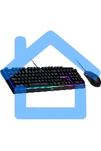 Комплект: Игровая клавиатура+мышь Cooler Master Keyboard Combo/MS110/RU layout/Revised