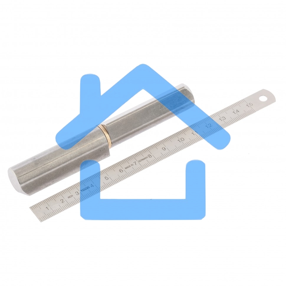 Петля каплевидная 16 х 120 мм с латунной шайбой Сибртех