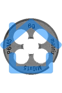 Плашка Matrix М10 х 1,5 мм, HSS