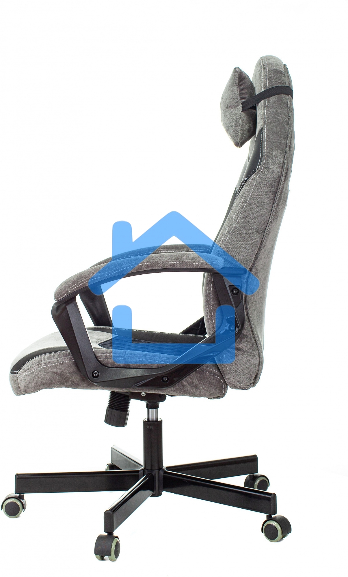 Кресло игровое Бюрократ VIKING 6 KNIGHT B FABRIC черный крестовина металл/пластик