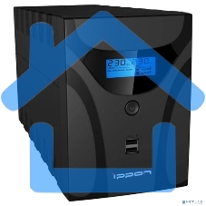 Источник бесперебойного питания Ippon Smart Power Pro II Euro 1200 720Вт 1200ВА черный