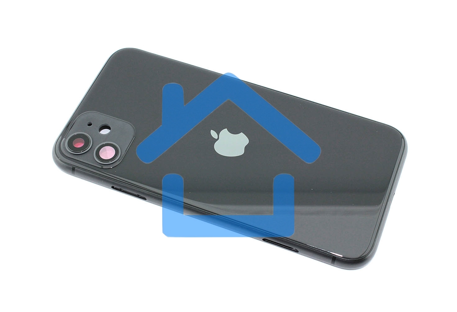 Задняя крышка (корпус) в сборе с рамкой для Apple iPhone 11 черный