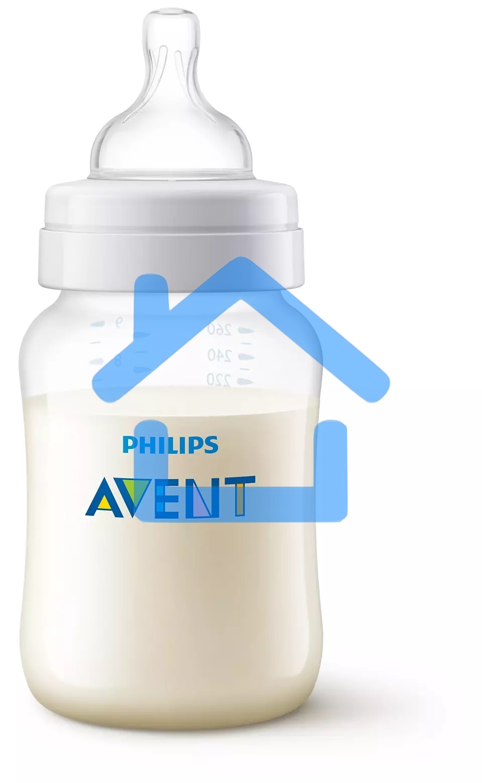 Бутылочка для кормления Philips SCY103/02, Anti-colic 1+ мес., 260 мл, 2 шт.