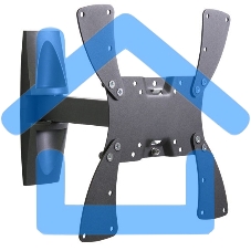 Кронштейн для телевизора Holder LCDS-5020 черный глянец 22