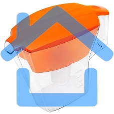 Кувшин Аквафор Лайн оранжевый 2.8л.