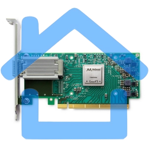 Mellanox ConnectX-5 VPI adapter card, EDR IB (100Gb/s) and 100GbE, single-port QSFP28, PCIe3.0 x16, tall bracket, ROHS R6