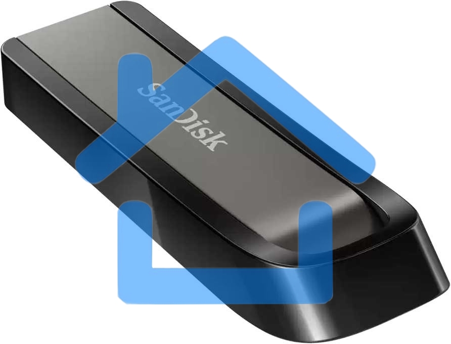 Флешка USB R/W 256Gb SanDisk CZ810 Extreme GO, USB 3.2, Black