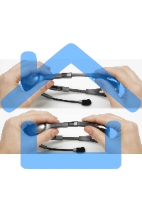 Гарнитура Logitech Headset H111 Stereo grey (981-000594/981-000593/981-000588)