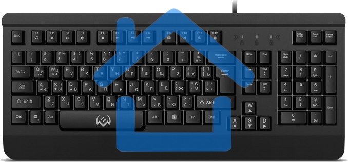 Игровая клавиатура SVEN KB-G9450 (104кл., мет. корпус, 12 Fn функций, подсветка)