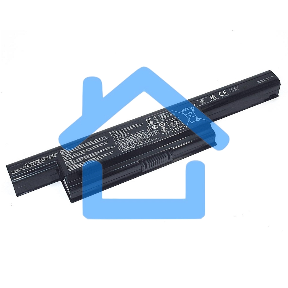 Аккумуляторная батарея для ноутбука Asus K93 (A32-K93) 10,8V 50Wh черный Orig