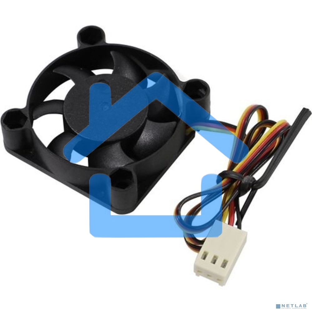 Вентилятор для корпуса ExeGate ExtraSilent ES04010S3P черный, 40 мм, 4000 об/мин, 19 дБ, 3 pin