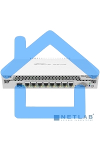 Маршрутизатор Mikrotik CCR1009-7G-1C-PC with Tilera Tile-Gx9 CPU (9-cores, 1Ghz per core), 1Gb RAM, 7xGbit LAN, 1x Combo port (1xGbit LAN or SFP), RouterOS L6, passive cooling desktop enclosure, rackmount ears, PSU