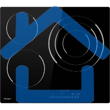 Электрическая варочная панель Weissgauff HV 633 BS