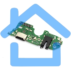 Шлейф (нижняя плата) с разъемом зарядки и микрофоном для OPPO A57s