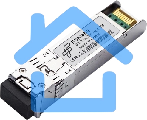 Трансивер FT-SFP+LR-10-D 10G, SFP+, LC SMF 10km, 1310nm laser, Fibertrade (аналог AFCT-739DMZ)