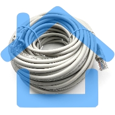 Патч-корд Buro UTP cat5E 15м серый RJ-45 (m)-RJ-45 (m)