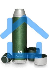 Термос бытовой, вакуумный (для напитков), 750 мл, Арктика 106-750 (зеленый) (уп-ка 6шт)