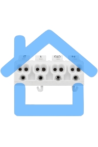 Клемма пружинная соединительная КСП 4-полюсная с монтажными ножками (50 шт./уп.) Rexant