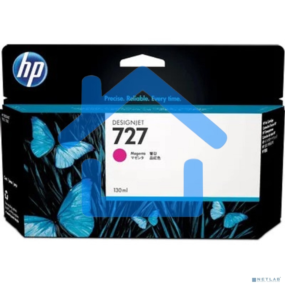 Картридж струйный HP 727 B3P20A пурпурный для HP DJ T920/T1500 (130мл)