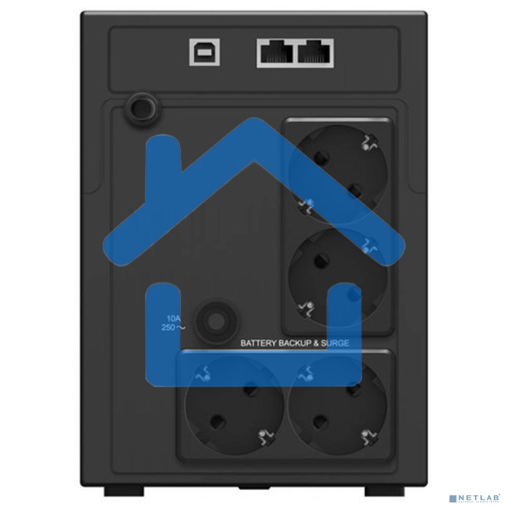 Источник бесперебойного питания Ippon Smart Power Pro II Euro 1200 720Вт 1200ВА черный