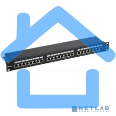 Патч-панель ITK PP24-1UC5EF-K05-G 1U кат. 5Е FTP 24 порта (Krone) GENERICA