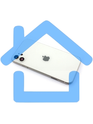 Задняя крышка (корпус) в сборе с рамкой для Apple iPhone 11 белый