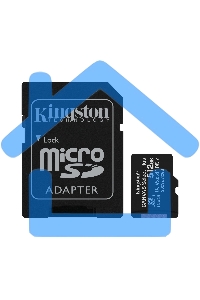 Флеш карта microSDHC 512Gb microSDXC Class10 Kingston <SDCS2/512Gb> UHS-I Canvas Select up to 100Mb/s с адапт.
