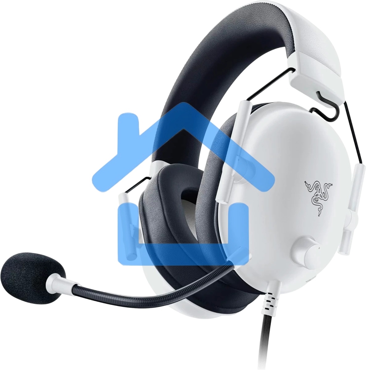 Гарнитура Razer BlackShark V2 X (PlayStation Licensed) - White Headset/ Razer BlackShark V2 X (PlayStation Licensed) - White Headset