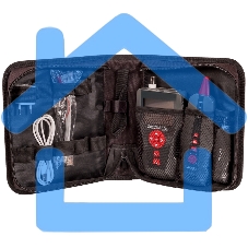 Кабельный тестер с измерением длины с трассировкой кабельных линий и определением POE в комплекте с 8 ответными частями